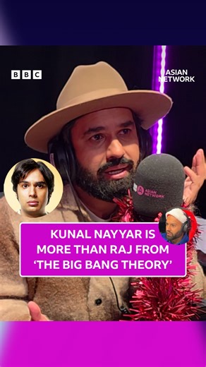 BBC Asian Network on Instagram: "We love Raj but we want to see everything else @kunalkarmanayyar has to offer too 🙌🏽🫡 Listen back to Kunal Nayyar and Gurinder Chadha’s chat with @iharoonrashid on @bbcsounds 🎧"