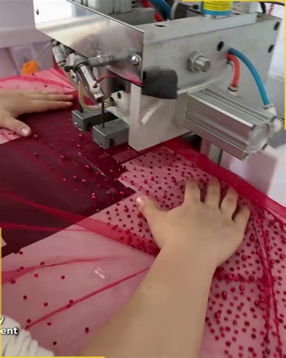 Automatic Pearl Fixing Machine.