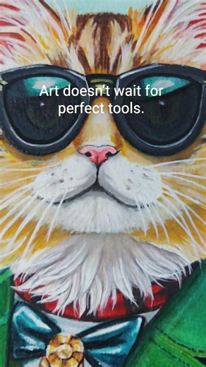 No Fancy Tools — Just Pure Creativity | Mixed Media Art