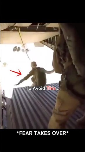 When Paratroopers Freeze Before Jumping