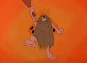 Captain Caveman and the Teen Angels (1977-80). Mel Blanc does the voice of 'Cavey-Wavey', with 40 episodes of his adventures with Brenda, Taffy and Dee-Dee made over a 4 year period. There are no plans for a movie as yet...