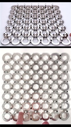 Ring Magnet Vibration Array #satisfying #neodymiummagnet