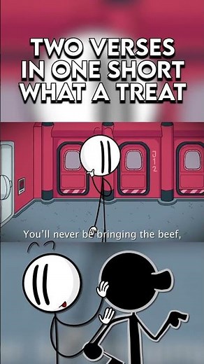 HENRY STICKMIN VS MR. GAME AND WATCH #rapbattle #shorts #nintendo #henrystickmin #gameandwatch