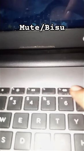Mematikan atau membisukan suara pada laptop hp notebook/PC #mute #bisu #hpnotebook #pc #laptop
