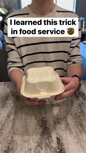 Technology on Instagram: "I learned this trick in food service"