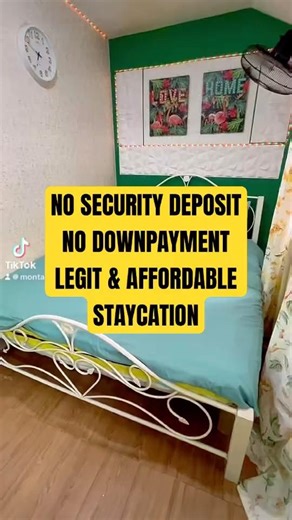 No Security Deposit, No Downpayment Staycation House for 2.#airbnbhomes #airbnb #staycation #couple