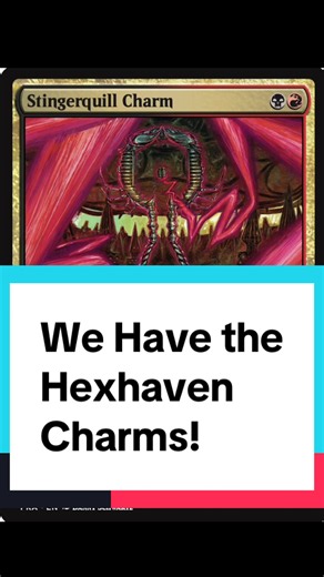 We have the hexhaven charms from Reality Fracture! #magicthegathering #mtg #mtgcommander #commander #mtgfracture
