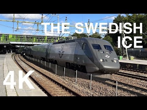 🇸🇪🚅 4K CABVIEW: THE SWEDISH ICE (Stockholm to Gothenburg)