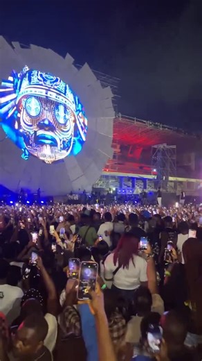 Netng on Instagram: "Wizkid’s iconic entrance to his headline concert last night at TBS, Lagos"