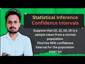 Confidence intervals | Statistical inference | Sampling Distribution Explained