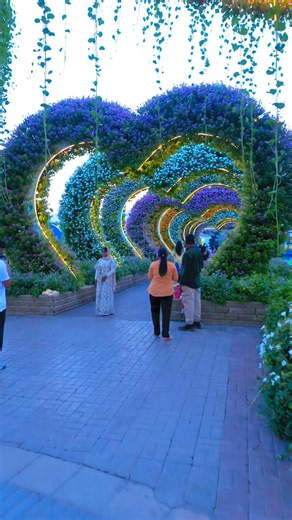 🌸🤯 Welcome to Dubai’s Flower Wonderland | Miracle Garden 4K | #dubai #trending #explore #flowers #ae