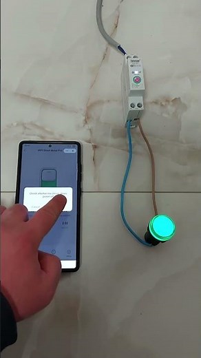 WiFi Smart Circuit Breaker #electrician #wifi #mcb #electrical