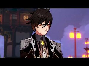 Zhongli talks about Venti... [Blender]
