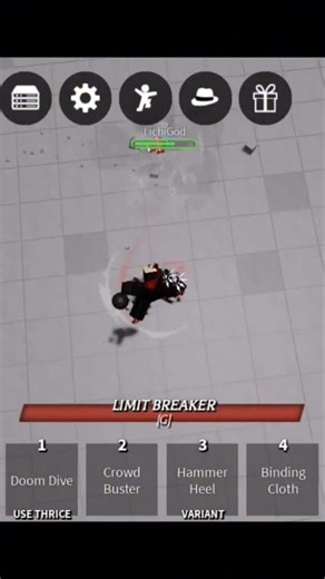 FREESTYLE Monster Garou 100% Combo || The Strongest Battlegrounds || #tsb #Roblox #shorts