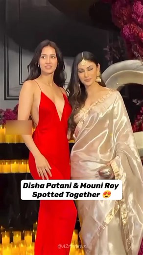 A2 Filmy Talks on Instagram: "Disha Patani & Mouni Roy Spotted Together at Nupur Sanon–Stebin Ben Reception 😍 #DishaPatani #MouniRoy #NupurSanon #StebinBen #a2filmytalks"