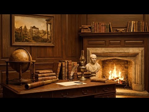 Cozy Library Ambience for Deep Focus & Calm Study