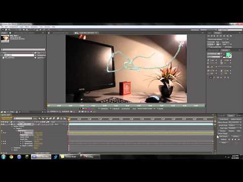 After Effects Tutorial - Motion Tracking an Optical Flare