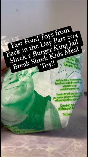 62K views · 964 reactions | Fast Food Toys from Back in the Day Part 204 - Shrek 2 Burger King Jail Break Shrek Kids Meal Toy!! #shrek #burgerking #happymeal #RetroToys #2000skids #nostalgia | CPJ Collectibles | Facebook