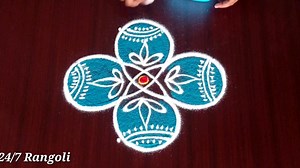Apartment kolam with 4x2 dots 🌺 New rangoli designs 🌺 Cute n Easy Rangoli 🌺 #rangolidesigns #rangoli #rangoli #muggulu #flower kolam #daily rangoli designs #rangoli designs #kolam designs #simple rangoli #easy rangoli #small rangoli #easy muggulu #easy border muggulu #side border rangoli #amazing rangoli #traditional kolam #small muggulu #easy kolam designs #2 min rangoli #sikku kolam,designs #muggulu designs #24/7 rangoli #easy rangoli designs #Beautiful rangoli #Pulli kolangal #Online rango