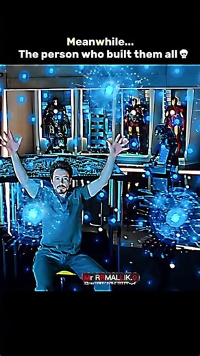 Tony Stark Arc Reactor Mode 💥 | 4K Iron Man Edit
