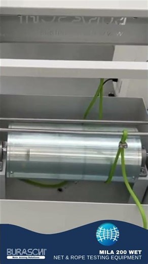 MILA WET 200 net rope abrasion testing equipment | Buraschi Italia #shorts #sewingmachine