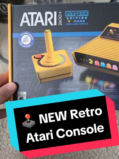 The Atari 2600 Pac-Man edition! Also plays Atari 7800 games #pacman #atari #atari2600 #retrogaming #retrogames