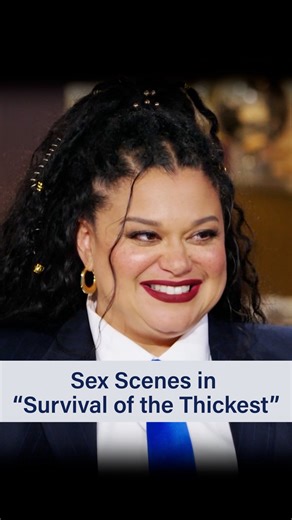 The Daily Show on Instagram: "“This is a body positive show and I’m positive we all got a body.” @michellebuteau on featuring sex scenes with women of all shapes and sizes in “Survival of the Thickest”"