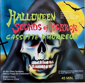 Unknown Artist - Halloween Sounds Of Horror = Cassette D'Horreur