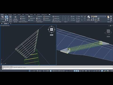 Autocad Civil 3D - Skewed Box Culvert - Verevli Kutu Menfez