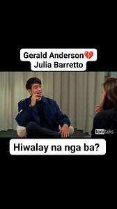 17K views · 74 reactions | Ito ang panayam ni Gerald Anderson sa Isang Interview ng Toni TalksTotoo kayang hiwalay na Sila? Panoorin hanggang dulo #fyp #viral #JuliaBarretto #GeraldAnderson #ctto @highlight | Renrenz Thityller | Facebook