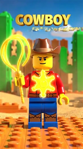 From Simple to Sheriff — LEGO Cowboy Level Up!