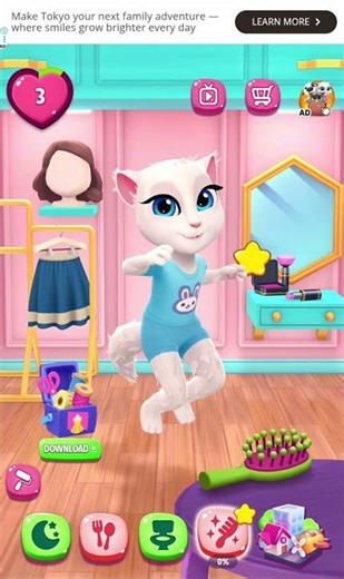 “Angela’s Morning Makeover ✨🦷💖 | Cutest Transformation Ever!” #shorts