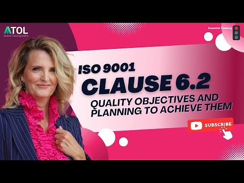 ISO 9001 Clause 6.2 Quality Objectives and Planning to Achieve Them | Auditor Training Online