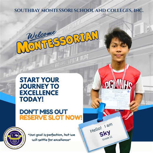 EARLY REGISTRATION NOW OPEN for S. Y. 2026-2027! Hurry! Don't miss out-reserve your slot now! __________ Great choice learner! Thank you and welcome! Where we provide quality education and value excellence. Ignite your future at SBSMCI. __________ Why choose SBMSCI? ⭕️NO ENTRANCE EXAMINATION ⭕️NO GRADE REQUIREMENT ⭕️NO HIDDEN CHARGES PERKS: ▶️ Exclusive Discounts ▶️ Academic Honors Discounts ▶️ LET Passer Teachers ▶️ English Medium Instruction ▶️ Fully Air-conditioned classrooms ▶️ Fully furnish