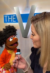 #SesameStreet’s Gabrielle gave us an encore performance backstage with Sara Haines! 🎤 Thanks for helping us kick off our week, Gabrielle! | The View