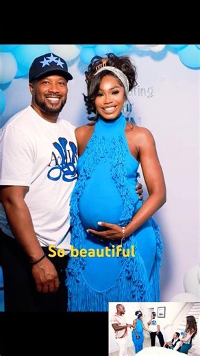 Nollywood actress, Sharon Ooja shares adorable moments from her baby shower. She looks so beautiful