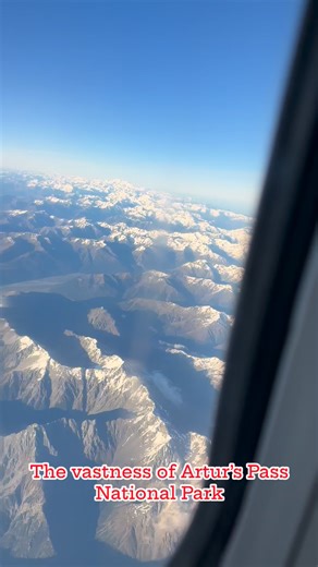 The "Dome" is a prominent peak in Arthur's Pass, and viewing it from an airplane involves seeing its distinct dome shape from above, surrounded by other Southern Alps peaks. #nature #snowinspring #breathtaking #Amazing #mountainview #southisland #newzealand | Doods Lugares