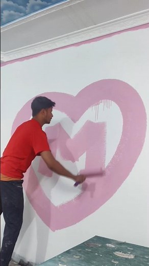 pink colour fast code bedroom 🏡🖌️👈 #art