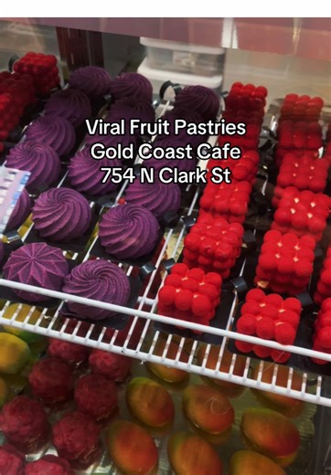 Chicago, it’s official 🚨 The viral fruit pastries have landed at River North’s Gold Coast Café. Come taste what everyone’s talking about 👀🍓🥭 #ChicagoEats #GoldCoastCafe #ViralPastries #RiverNorth #FoodieTok