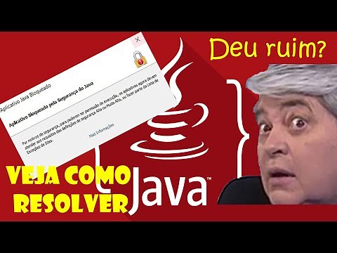 Arquivo Bloqueado pela Segurança do Java - Veja como resolver