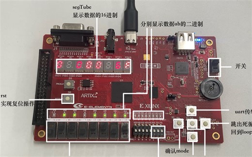 【CS202】南方科技大学计组CPU大作业场景演示