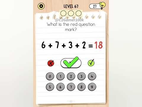 Brain Test 5 Level 67 Walkthrough Solution Gameplay