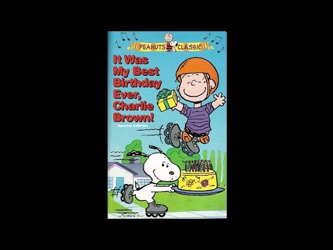 Opening to It Was My Best Birthday Ever, Charlie Brown: Special Edition 2003 VHS