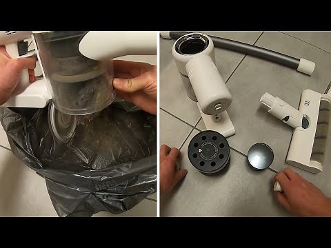 Dreame V10 V11 V9 How To Clean filter vaccum - nettoyage filtre aspirateur XIAOMI T20 Mijia