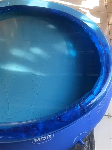 Piscina Splash Fun Redonda Inflável 2400 Litros Infantil Portátil Verão Camping Jardim Mor