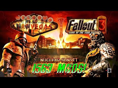 🌅 Nuclear Sunset — The Ultimate Fallout Experience (TTW Overhaul | 1,563 Mods)