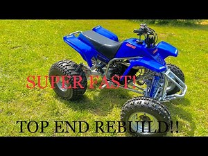 *HOW TO* rebuild a top end on a YAMAHA BLASTER!