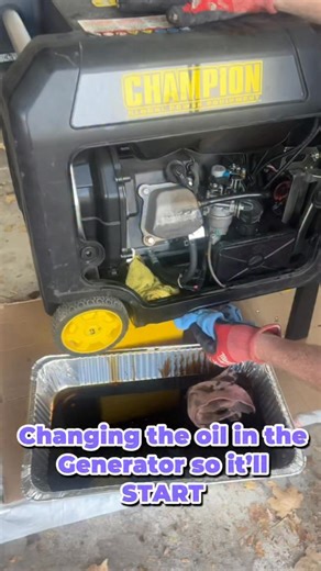 Christine Swartz on Instagram: "RV Maintenance: Is your generator having trouble starting like mine? Gotta replace the oil every 50 hours which I ran through that in a week this summer driving from Florida to Denver. So it’s time! If that doesn’t work, try replacing the spark plugs which were doing next. Oh yeah, and dads and teenagers are great for this task!😂 ￼￼#rvmamaof4"