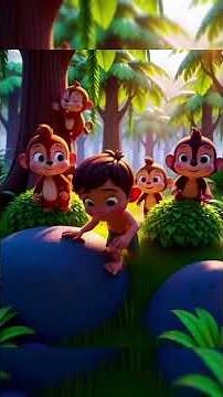 🌲The Magic Tree Adventure – Jungle Boy Story for Kids🌴