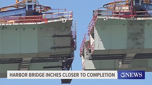 Harbor Bridge Project: Final bridge segments to be added next week